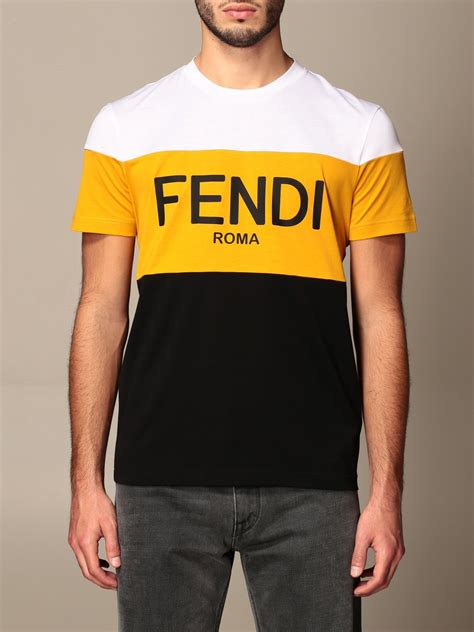 fendi costume uomo nero|fendi shirts.